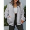 imageANRABESS Womens Oversized Full Zip Up Sweatshirts Jacket 2025 Fall Fleece Long Sleeve Hoodies OutfitsGray