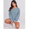 imageANRABESS Womens Oversized Sweatshirts Crew Neck Long Sleeve Shirts Casual Loose Slit 2025 Fall Outfits Y2K Teen Girls ClothesLight Blue