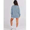 imageANRABESS Womens Oversized Sweatshirts Crew Neck Long Sleeve Shirts Casual Loose Slit 2025 Fall Outfits Y2K Teen Girls ClothesLight Blue