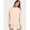 imageANRABESS Womens Oversized Sweatshirts Turtleneck Pullover Long Sleeve Hoodies Tops 2025 Fall Fashion Preppy OutfitsApricot