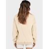imageANRABESS Womens Oversized Sweatshirts Turtleneck Pullover Long Sleeve Hoodies Tops 2025 Fall Fashion Preppy OutfitsApricot