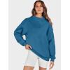 imageANRABESS Womens Oversized Sweatshirts Turtleneck Pullover Long Sleeve Hoodies Tops 2025 Fall Fashion Preppy OutfitsBlue