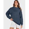 imageANRABESS Womens Oversized Sweatshirts Turtleneck Pullover Long Sleeve Hoodies Tops 2025 Fall Fashion Preppy OutfitsDark Navy Blue