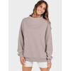 imageANRABESS Womens Oversized Sweatshirts Turtleneck Pullover Long Sleeve Hoodies Tops 2025 Fall Fashion Preppy OutfitsKhaki