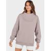imageANRABESS Womens Oversized Sweatshirts Turtleneck Pullover Long Sleeve Hoodies Tops 2025 Fall Fashion Preppy OutfitsKhaki