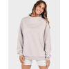 imageANRABESS Womens Oversized Sweatshirts Turtleneck Pullover Long Sleeve Hoodies Tops 2025 Fall Fashion Preppy OutfitsLight Grey