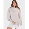 imageANRABESS Womens Oversized Sweatshirts Turtleneck Pullover Long Sleeve Hoodies Tops 2025 Fall Fashion Preppy OutfitsLight Grey