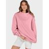 imageANRABESS Womens Oversized Sweatshirts Turtleneck Pullover Long Sleeve Hoodies Tops 2025 Fall Fashion Preppy OutfitsLight Pink