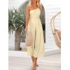 imageANRABESS Womens Summer Straps One Shoulder High Waist Dressy Casual Wide Leg Linen Jumpsuit Romper Beach Travel OutfitsBeige