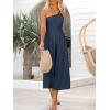 imageANRABESS Womens Summer Straps One Shoulder High Waist Dressy Casual Wide Leg Linen Jumpsuit Romper Beach Travel OutfitsNavy Blue