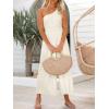 imageANRABESS Womens Summer Straps One Shoulder High Waist Dressy Casual Wide Leg Linen Jumpsuit Romper Beach Travel OutfitsWhite