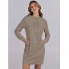 imageANRABESS Womens Sweatshirt Dress Long Sleeve Hoodies Mini Dresses Fleece Casual Hoodie with Pockets 2025 Fall FashionBeige