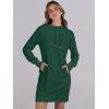 imageANRABESS Womens Sweatshirt Dress Long Sleeve Hoodies Mini Dresses Fleece Casual Hoodie with Pockets 2025 Fall FashionGreen