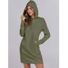 imageANRABESS Womens Sweatshirt Dress Long Sleeve Hoodies Mini Dresses Fleece Casual Hoodie with Pockets 2025 Fall FashionOlive Drab