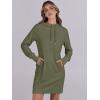 imageANRABESS Womens Sweatshirt Dress Long Sleeve Hoodies Mini Dresses Fleece Casual Hoodie with Pockets 2025 Fall FashionOlive Drab