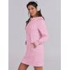 imageANRABESS Womens Sweatshirt Dress Long Sleeve Hoodies Mini Dresses Fleece Casual Hoodie with Pockets 2025 Fall FashionPink
