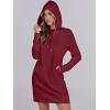 imageANRABESS Womens Sweatshirt Dress Long Sleeve Hoodies Mini Dresses Fleece Casual Hoodie with Pockets 2025 Fall FashionRed