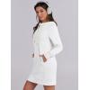 imageANRABESS Womens Sweatshirt Dress Long Sleeve Hoodies Mini Dresses Fleece Casual Hoodie with Pockets 2025 Fall FashionWhite