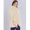 imageANRABESS Womens Sweatshirt Sherpa Fuzzy Fleece Zip Up Hoodies Cozy Pullover Soft Sweaters Tops 2025 Fall Trendy ClothesApricot