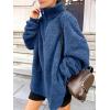 imageANRABESS Womens Sweatshirt Sherpa Fuzzy Fleece Zip Up Hoodies Cozy Pullover Soft Sweaters Tops 2025 Fall Trendy ClothesDeep Blue