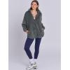 imageANRABESS Womens Sweatshirt Sherpa Fuzzy Fleece Zip Up Hoodies Cozy Pullover Soft Sweaters Tops 2025 Fall Trendy ClothesDeep Grey