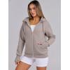 imageANRABESS Womens Zip Up Hoodies Fleece Jackets Long Sleeve Sweatshirts Pockets Casual Fall Fashion Preppy Outfits Y2k ClothesLight Khaki