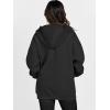 imageANRABESS Womens Zip Up Hoodies Oversized Sweatshirt Long Sleeve Fleece Jackets Coat Workout Y2K Outfits 2025 Fall TrendyBlack