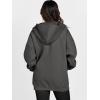 imageANRABESS Womens Zip Up Hoodies Oversized Sweatshirt Long Sleeve Fleece Jackets Coat Workout Y2K Outfits 2025 Fall TrendyDeep Grey
