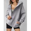 imageANRABESS Womens Zip Up Hoodies Oversized Sweatshirt Long Sleeve Fleece Jackets Coat Workout Y2K Outfits 2025 Fall TrendyGrey