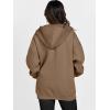 imageANRABESS Womens Zip Up Hoodies Oversized Sweatshirt Long Sleeve Fleece Jackets Coat Workout Y2K Outfits 2025 Fall TrendyLight Brown