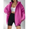 imageANRABESS Womens Zip Up Hoodies Oversized Sweatshirt Long Sleeve Fleece Jackets Coat Workout Y2K Outfits 2025 Fall TrendyPink