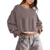 imageANRABESS Womens Cropped Sweatshirts Oversized Crewneck Long Sleeve Tops 2025 Fall Winter Loose Pullover Teen Girls ClothesBrown