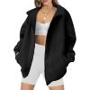 imageANRABESS Womens Oversized Full Zip Up Sweatshirts Jacket 2025 Fall Fleece Long Sleeve Hoodies OutfitsBlack