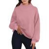 imageANRABESS Womens Oversized Sweatshirts Turtleneck Pullover Long Sleeve Hoodies Tops 2025 Fall Fashion Preppy OutfitsLight Pink