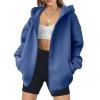 imageANRABESS Womens Zip Up Hoodies Oversized Sweatshirt Long Sleeve Fleece Jackets Coat Workout Y2K Outfits 2025 Fall TrendyDeep Blue