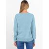 imageANRABESS Sweater for Women Long Sleeve Crewneck 2025 Fall Winter Soft Loose Fit Basic Knit Pullover Sweaters Top OutfitsLight Blue