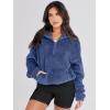 imageANRABESS Sweatshirt for Women Zip Up Hoodies Cropped Pullover Fleece Hooded Sherpa Sweaters Tops 2025 Fall Winter ClothesDeep Blue