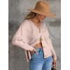 imageANRABESS Women Cardigan Sweaters 2024 Fall Oversized Button Open Front Knit Lightweight Cardigans Fall Outfits OuterwearPink
