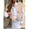 imageANRABESS Women Chunky Knit Sweater Vest Button Down Casual Sleeveless Cardigan with Pockets Spring Trendy Outfits 2025Beige