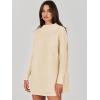 imageANRABESS Women Oversized Casual Loose Turtleneck Long Sleeve Slouchy Baggy Knit Tunic Sweaters Pullover 2025 Fall OutfitsApricot