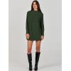imageANRABESS Women Oversized Casual Loose Turtleneck Long Sleeve Slouchy Baggy Knit Tunic Sweaters Pullover 2025 Fall OutfitsArmy Green