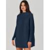 imageANRABESS Women Oversized Casual Loose Turtleneck Long Sleeve Slouchy Baggy Knit Tunic Sweaters Pullover 2025 Fall OutfitsDark Blue