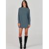 imageANRABESS Women Oversized Casual Loose Turtleneck Long Sleeve Slouchy Baggy Knit Tunic Sweaters Pullover 2025 Fall OutfitsNavy Blue