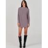 imageANRABESS Women Oversized Casual Loose Turtleneck Long Sleeve Slouchy Baggy Knit Tunic Sweaters Pullover 2025 Fall OutfitsPurple