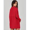 imageANRABESS Women Oversized Casual Loose Turtleneck Long Sleeve Slouchy Baggy Knit Tunic Sweaters Pullover 2025 Fall OutfitsRed