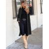 imageANRABESS Womens Cardigan Long Sweater Oversized Open Front Knit Coatigan Duster Coat 2025 Trendy Fall Outfits OuterwearBlack