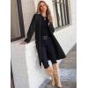 imageANRABESS Womens Cardigan Long Sweater Oversized Open Front Knit Coatigan Duster Coat 2025 Trendy Fall Outfits OuterwearBlack