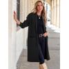 imageANRABESS Womens Cardigan Long Sweater Oversized Open Front Knit Coatigan Duster Coat 2025 Trendy Fall Outfits OuterwearBlack