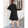 imageANRABESS Womens Cardigan Long Sweater Oversized Open Front Knit Coatigan Duster Coat 2025 Trendy Fall Outfits OuterwearBlack