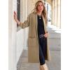 imageANRABESS Womens Cardigan Long Sweater Oversized Open Front Knit Coatigan Duster Coat 2025 Trendy Fall Outfits OuterwearBrown